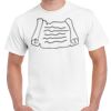 T-shirt Gildan Hammer adulte, manches courtes, 100% coton épais et doux, 203 g/m², tailles S au 5XL. Vignette