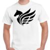 T-shirt Gildan Hammer adulte, manches courtes, 100% coton épais et doux, 203 g/m², tailles S au 5XL. Vignette