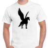 T-shirt Gildan Hammer adulte, manches courtes, 100% coton épais et doux, 203 g/m², tailles S au 5XL. Vignette