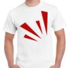 T-shirt Gildan Hammer adulte, manches courtes, 100% coton épais et doux, 203 g/m², tailles S au 5XL. Vignette
