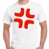 T-shirt Gildan Hammer adulte, manches courtes, 100% coton épais et doux, 203 g/m², tailles S au 5XL. Vignette