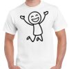 T-shirt Gildan Hammer adulte, manches courtes, 100% coton épais et doux, 203 g/m², tailles S au 5XL. Vignette