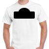 T-shirt Gildan Hammer adulte, manches courtes, 100% coton épais et doux, 203 g/m², tailles S au 5XL. Vignette