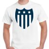 T-shirt Gildan Hammer adulte, manches courtes, 100% coton épais et doux, 203 g/m², tailles S au 5XL. Vignette