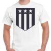 T-shirt Gildan Hammer adulte, manches courtes, 100% coton épais et doux, 203 g/m², tailles S au 5XL. Vignette