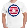 T-shirt Gildan Hammer adulte, manches courtes, 100% coton épais et doux, 203 g/m², tailles S au 5XL. Vignette