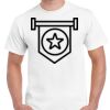 T-shirt Gildan Hammer adulte, manches courtes, 100% coton épais et doux, 203 g/m², tailles S au 5XL. Vignette
