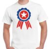 T-shirt Gildan Hammer adulte, manches courtes, 100% coton épais et doux, 203 g/m², tailles S au 5XL. Vignette