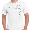 T-shirt Gildan Hammer adulte, manches courtes, 100% coton épais et doux, 203 g/m², tailles S au 5XL. Vignette