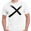 T-shirt Gildan Hammer adulte, manches courtes, 100% coton épais et doux, 203 g/m², tailles S au 5XL. Vignette