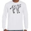 T-Shirt Hammer Manches Longues de Marque Gildan Vignette
