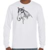 T-Shirt Hammer Manches Longues de Marque Gildan Vignette