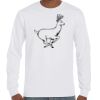 T-Shirt Hammer Manches Longues de Marque Gildan Vignette