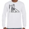 T-Shirt Hammer Manches Longues de Marque Gildan Vignette