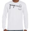 T-Shirt Hammer Manches Longues de Marque Gildan Vignette