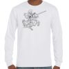 T-Shirt Hammer Manches Longues de Marque Gildan Vignette
