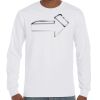 T-Shirt Hammer Manches Longues de Marque Gildan Vignette