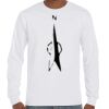 T-Shirt Hammer Manches Longues de Marque Gildan Vignette