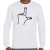 T-Shirt Hammer Manches Longues de Marque Gildan Vignette