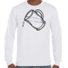 T-Shirt Hammer Manches Longues de Marque Gildan Vignette