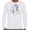 T-Shirt Hammer Manches Longues de Marque Gildan Vignette