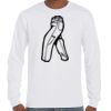 T-Shirt Hammer Manches Longues de Marque Gildan Vignette