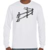 T-Shirt Hammer Manches Longues de Marque Gildan Vignette