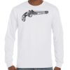 T-Shirt Hammer Manches Longues de Marque Gildan Vignette