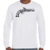 T-Shirt Hammer Manches Longues de Marque Gildan Vignette