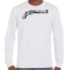 T-Shirt Hammer Manches Longues de Marque Gildan Vignette