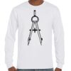 T-Shirt Hammer Manches Longues de Marque Gildan Vignette