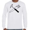 T-Shirt Hammer Manches Longues de Marque Gildan Vignette
