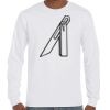 T-Shirt Hammer Manches Longues de Marque Gildan Vignette