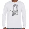T-Shirt Hammer Manches Longues de Marque Gildan Vignette