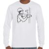T-Shirt Hammer Manches Longues de Marque Gildan Vignette