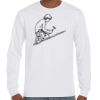 T-Shirt Hammer Manches Longues de Marque Gildan Vignette