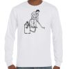 T-Shirt Hammer Manches Longues de Marque Gildan Vignette