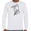 T-Shirt Hammer Manches Longues de Marque Gildan Vignette