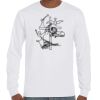 T-Shirt Hammer Manches Longues de Marque Gildan Vignette