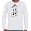 T-Shirt Hammer Manches Longues de Marque Gildan Vignette