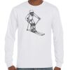 T-Shirt Hammer Manches Longues de Marque Gildan Vignette
