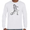 T-Shirt Hammer Manches Longues de Marque Gildan Vignette