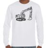 T-Shirt Hammer Manches Longues de Marque Gildan Vignette
