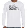 T-Shirt Hammer Manches Longues de Marque Gildan Vignette