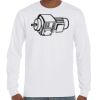 T-Shirt Hammer Manches Longues de Marque Gildan Vignette