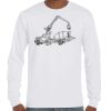 T-Shirt Hammer Manches Longues de Marque Gildan Vignette