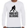 T-Shirt Hammer Manches Longues de Marque Gildan Vignette