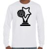 T-Shirt Hammer Manches Longues de Marque Gildan Vignette
