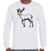 T-Shirt Hammer Manches Longues de Marque Gildan Vignette