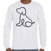 T-Shirt Hammer Manches Longues de Marque Gildan Vignette